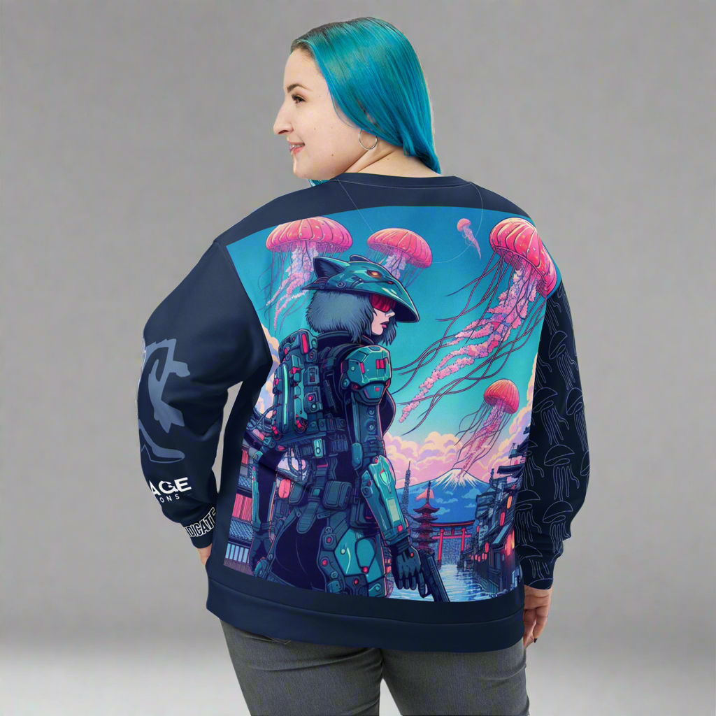 New Age Ambition Assassin’s Syndicate “Cybernetic-Wolf” UNISEX Sweatshirt