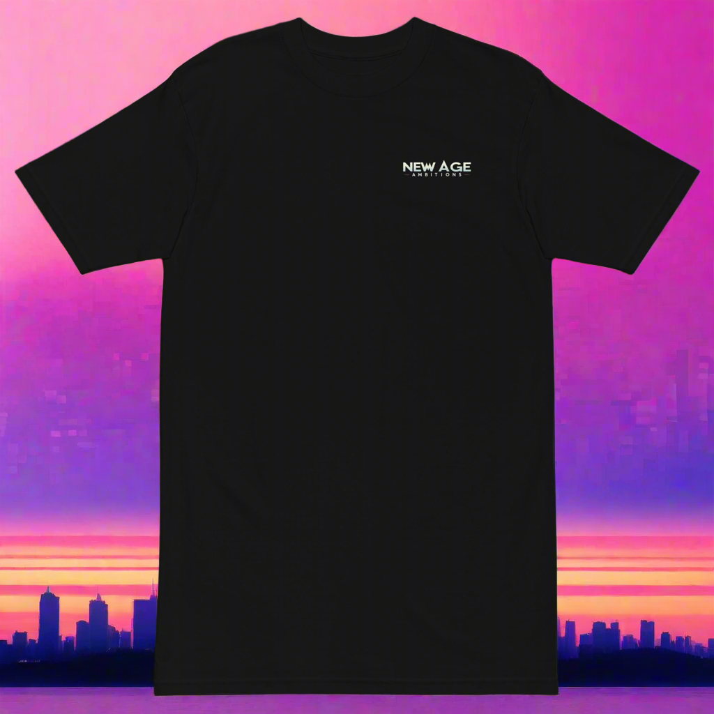 MAZDA RX-7 LA NIGHT DRIVE Men’s premium heavyweight tee