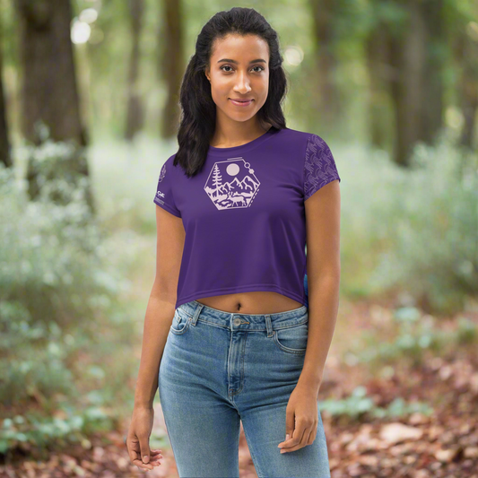 New Age Ambitions- Assassin’s Syndicate “The Red Deer Cyborg” Crop Top