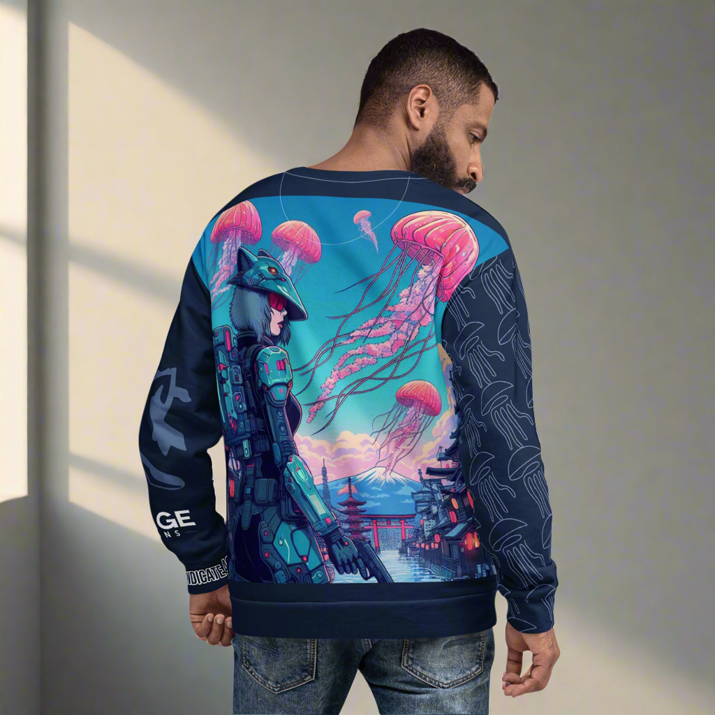 New Age Ambition Assassin’s Syndicate “Cybernetic-Wolf” UNISEX Sweatshirt