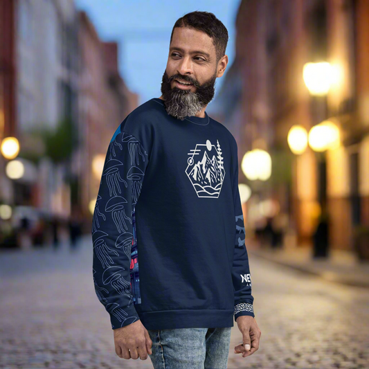 New Age Ambition Assassin’s Syndicate “Cybernetic-Wolf” UNISEX Sweatshirt