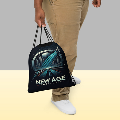 NEW AGE AMBITIONS Sigil Drawstring bag