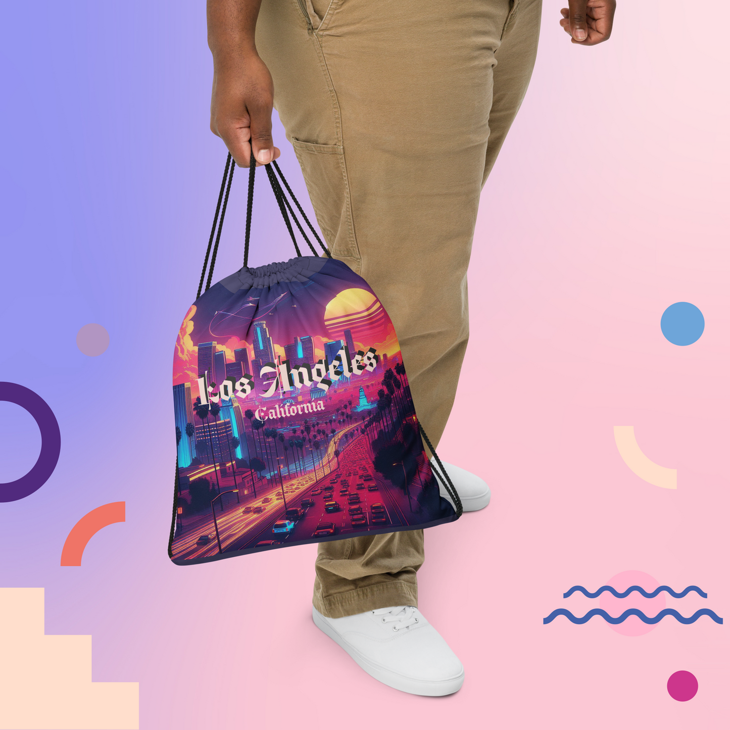 California’s Vapor LA: A NEW AGE Drawstring bag