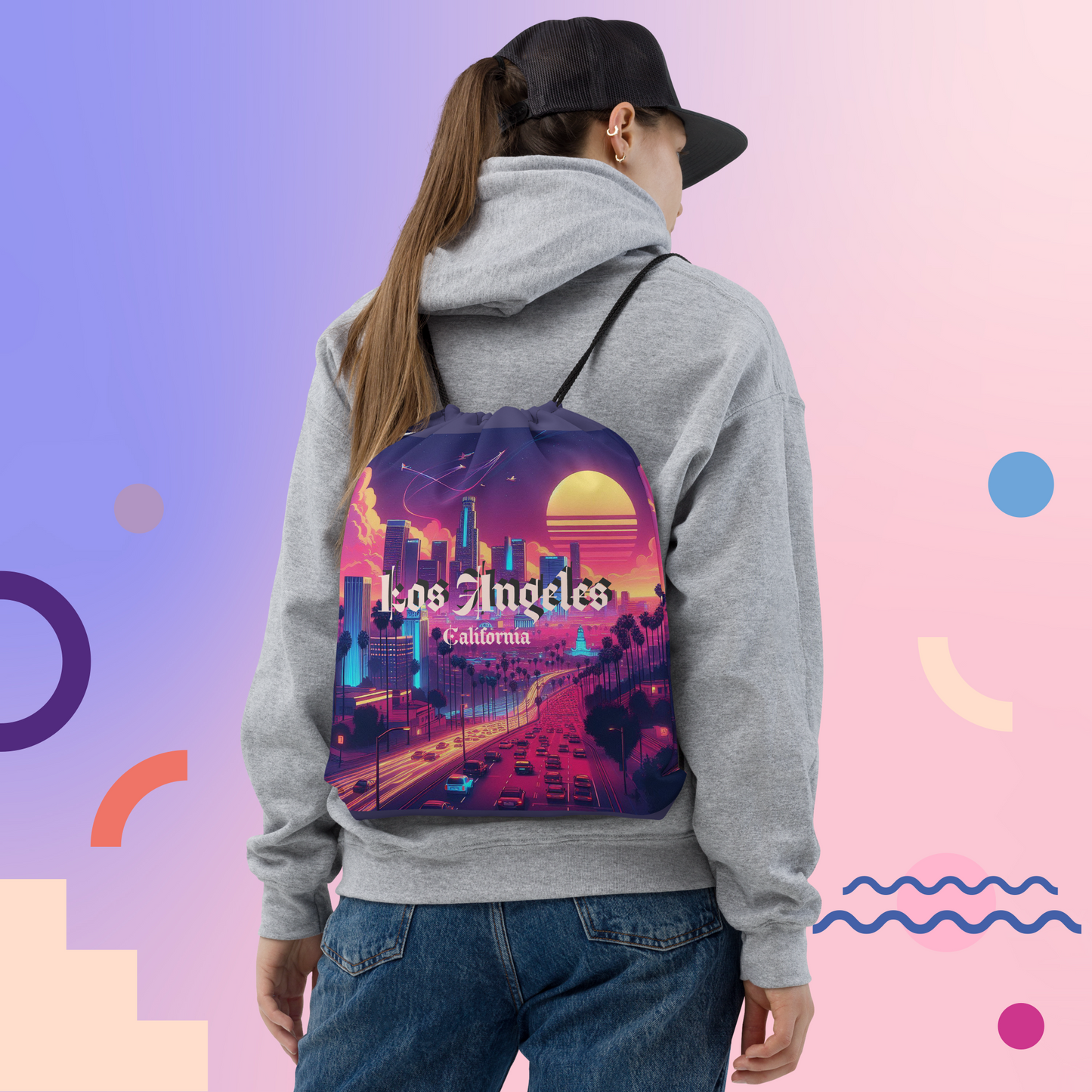 California’s Vapor LA: A NEW AGE Drawstring bag