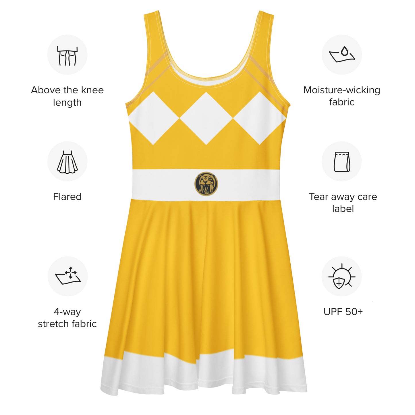 “Sabertoothed Ranger” Skater Dress