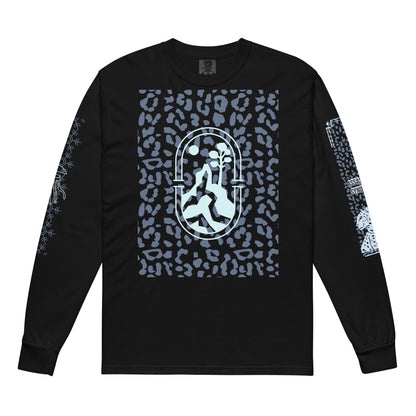 New Age Ambition- Assassin’s Syndicate “Snow Falls, Silent Cyber-Claws” UNISEX Heavyweight long-sleeve shirt