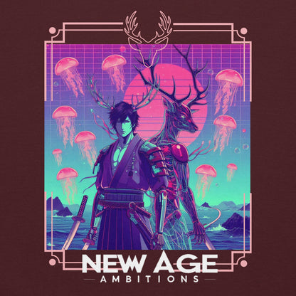 New Age Ambitions- Assassin’s Syndicate “The Red Deer Cyborg” Unisex Hoodie