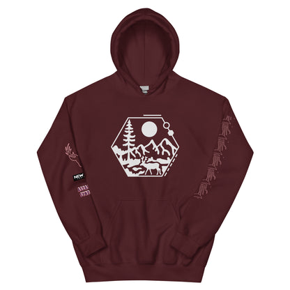 New Age Ambitions- Assassin’s Syndicate “The Red Deer Cyborg” Unisex Hoodie